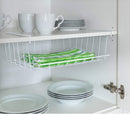 Organizer Salvaspazio Sotto Mensola 31x16,5x31,5 cm per Dispense e Frigo