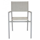 Poltrona Avana Impilabile 55x57x85 h cm in Textilene Tortora