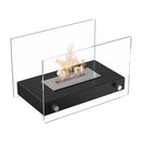 Camino a Bioetanolo da Tavolo 39x25,2 cm Flig Oakland Mini Nero