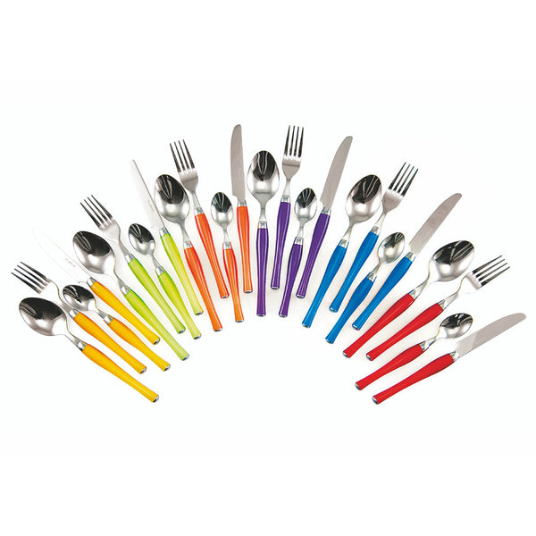 Ménagère de Service 24 Pièces en Inox Villa d'Este Fusion Rainbow acquista