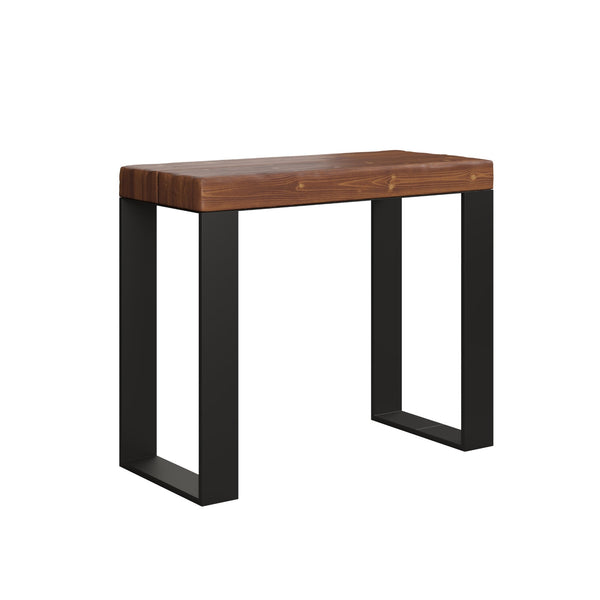 acquista Consolle Allungabile 90-290x40x77 cm in Nobilitato Marrone