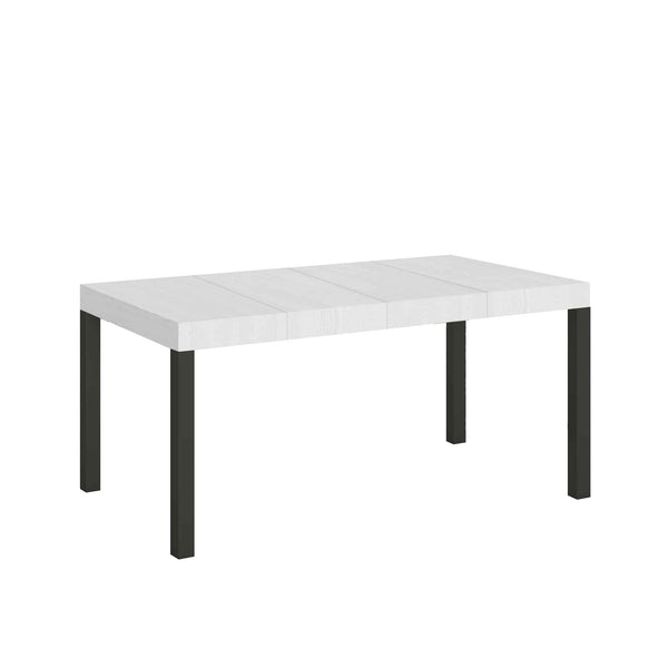 Tavolo Allungabile 140/244x90x77 cm Everyday Premium Bianco Frassino prezzo