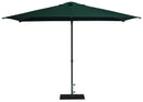 Ombrellone da Giardino 3x2 m Palo Ø38 mm in Alluminio Tessuto Poliestere Trend Verde