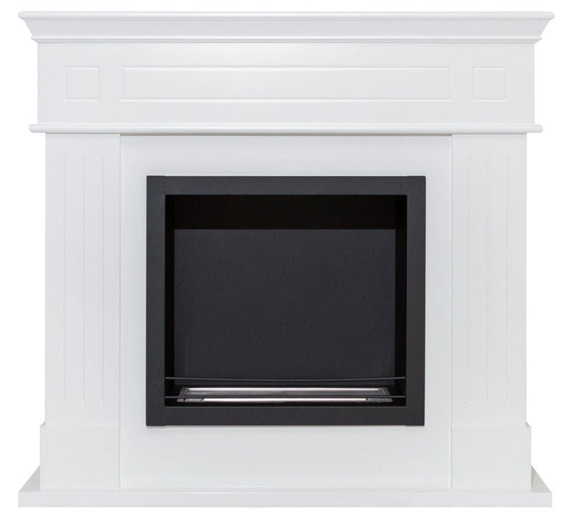 Camino a Bioetanolo da Pavimento 110x102x37 cm Dalya Bianco