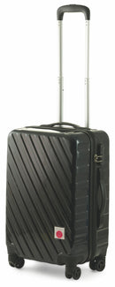 Set 2 Valigie Trolley Rigide in Policarbonato 4 Ruote TSA Soriani Blu Scuro