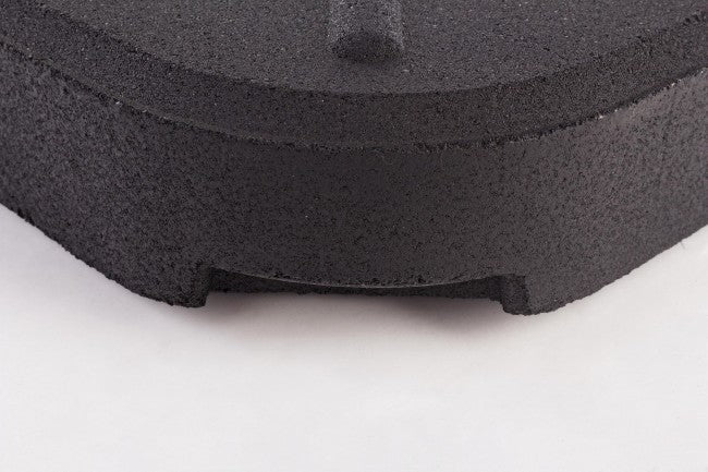 Base Ombrellone Gary Quadrato 30 Kg Nero in Cemento