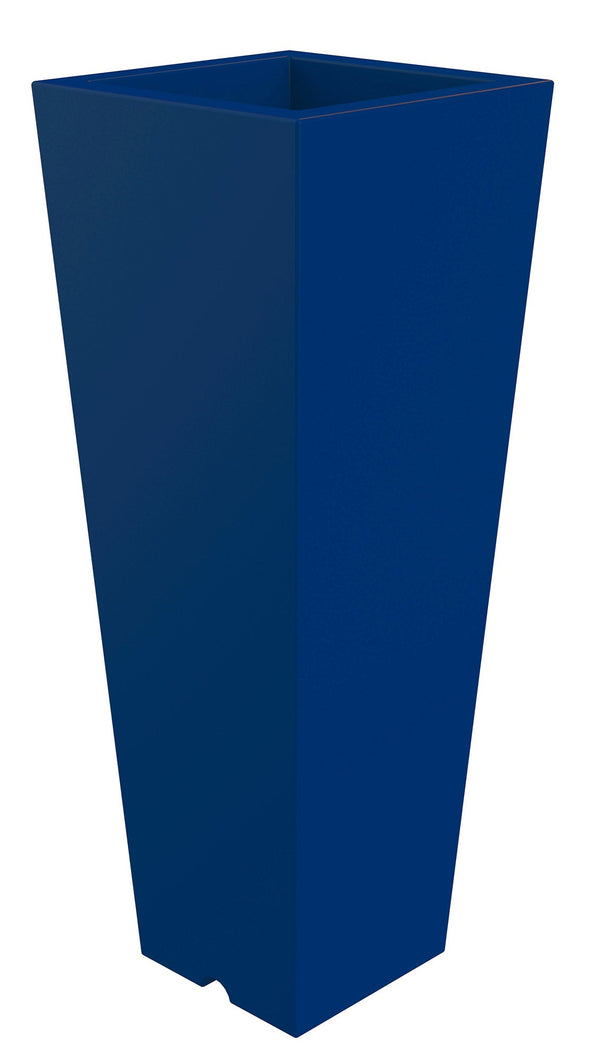 Vase 34x86 cm en résine Arkema Quadro 86 Bleu prezzo