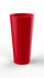 Vase Ø34x86 cm en résine Arkema Tondo 86 Cerise