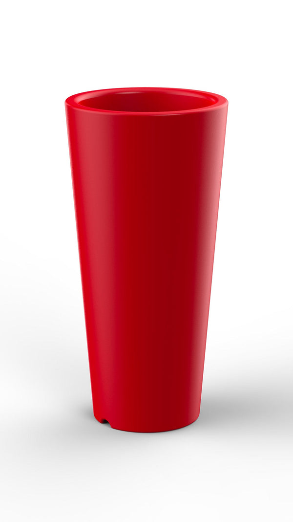 sconto Vase Ø37,5x102 cm en résine Arkema Tondo 102 Cerise
