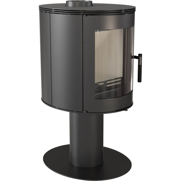 online Poêle à Bois 5.5/9KW en Acier Noir Flig Sanford