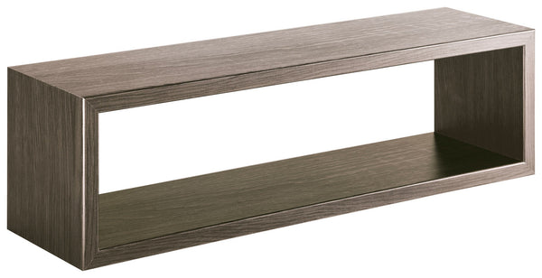 acquista Mensola da Parete 60x18x15,5 cm in Fibra di Legno Regolo Rovere Moka