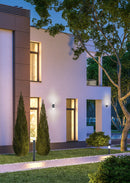 Applique da Esterno  E27 in Pressofusione di alluminio Antracite