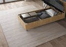 Letto Singolo Ankel Testata Doghe Dritta  Quercia Varie Misure