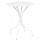 Table Bristol Ø60x71h cm en Acier Blanc