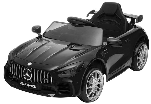 acquista Véhicule électrique porteur pour enfants 12V sous licence Mercedes GTR AMG Noir