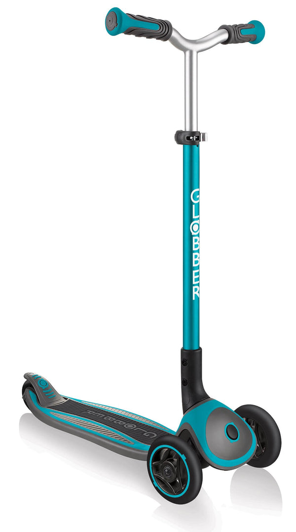 sconto Trottinette 3 Roues Pliante 5 Hauteurs Max 50 Kg Globber Master Bleu