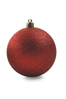 Set 27 Palline Decorative Ø8 cm per Albero di Natale Soriani Verde e Rosse