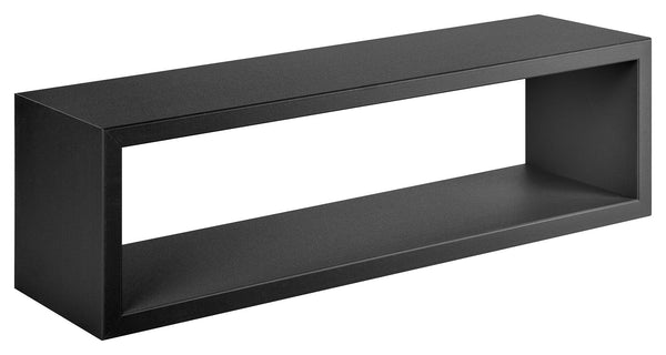 prezzo Mensola da Parete 60x18x15,5 cm in Fibra di Legno Regolo Nero