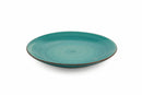 Set 6 Piatti Frutta Ø19 cm in Gres  Villa d'Este Home Tivoli Acquamarina Baita