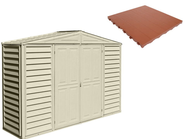 Plancher pour Jardinière 320x81x188 cm en Plastique Terracotta prezzo