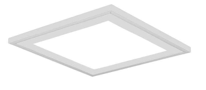 Plafoniera da Interno a LED in Plastica Bianco Opaco