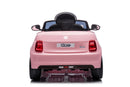 Macchina Elettrica per Bambini Licenza Fiat 500 12V con Telecomando Rosa