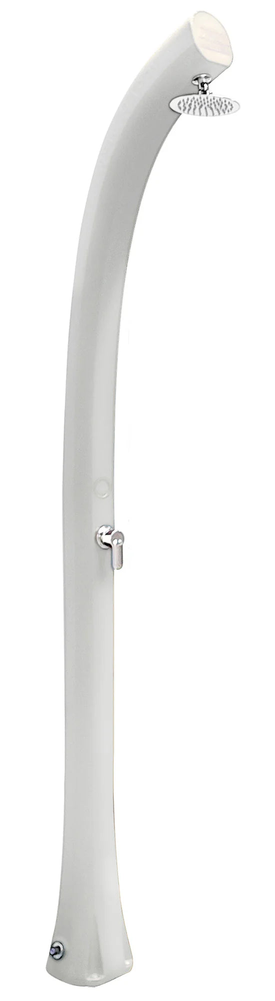 Doccia Solare da Esterno Giardino 26L Miscelatore Arkema New Happy Bianco sconto