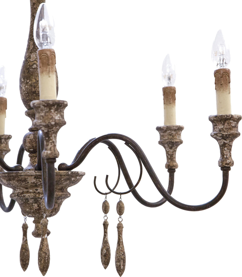 Lampadario Vintage con 6 Bracci Ø 76 cm