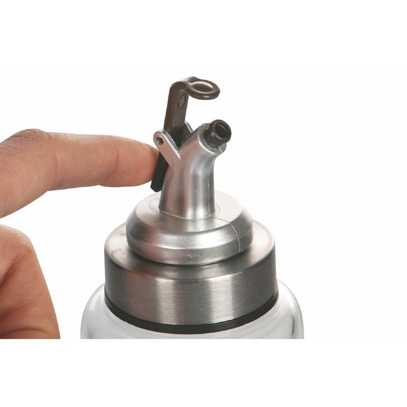 Set Dosatore Olio e Aceto Ø6,5x25 cm 500 ml in Vetro Borosilicato VdE Tivoli 1996 Glass