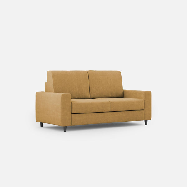 prezzo Divano 2 Posti 148x85x85 cm Sakar in Tessuto Ocra