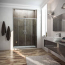 Porta Parete Doccia 2 Ante Scorrevoli In Cristallo Opaco 6mm H185 Fosterberg Kolding Varie Misure