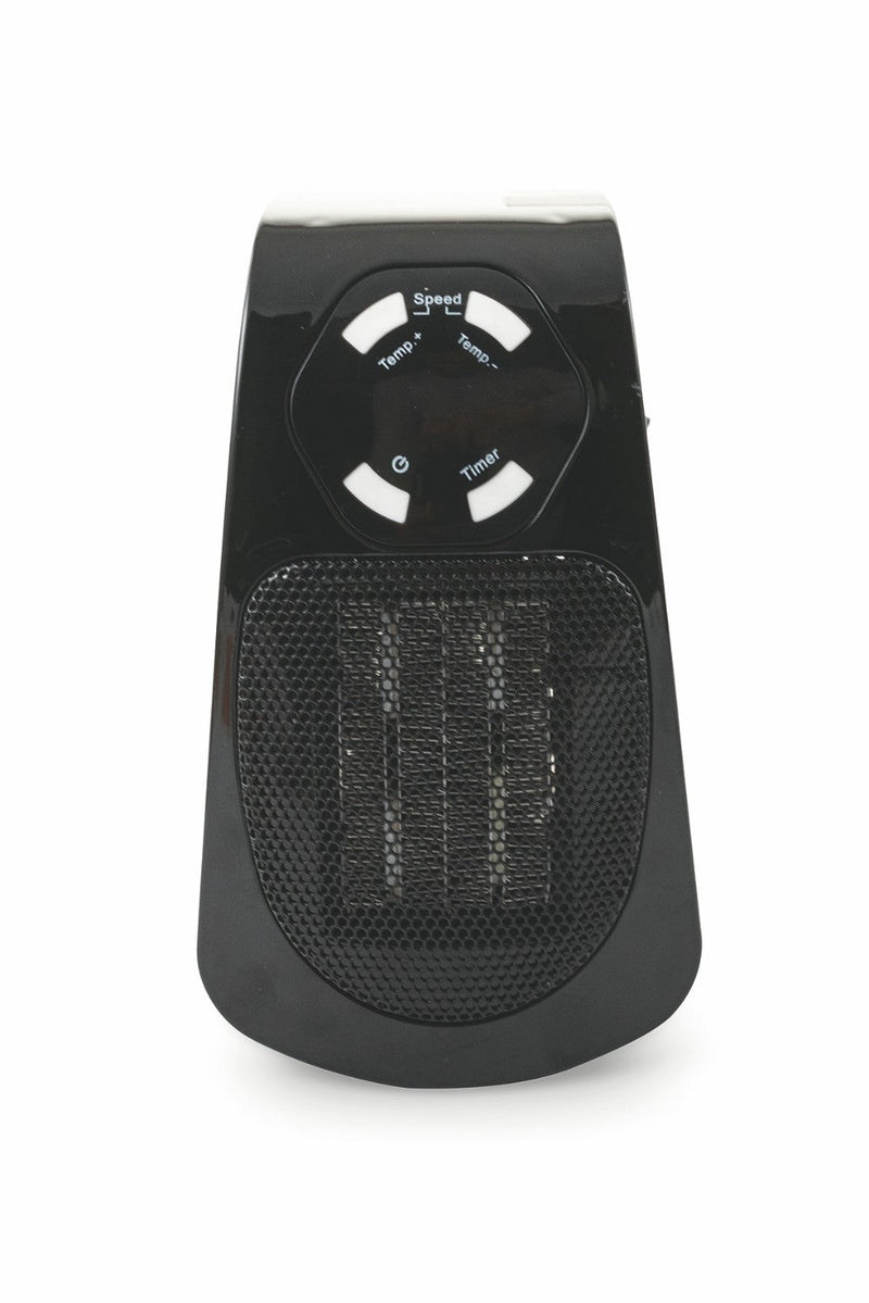 Stufa Stufetta da Parete 500W Display LCD Kooper Ghibli Nero