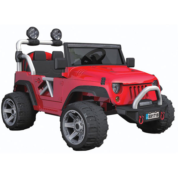 online Voiture Electrique pour Enfants 12V 2 Places Miller Overland Rouge