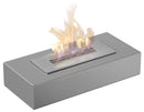 Camino a Bioetanolo da Tavolo 34x15,5 cm Flig Rialto Mini Grigio