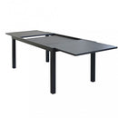 Tavolo Formentera 160/240x90x75 h cm in Alluminio Antracite
