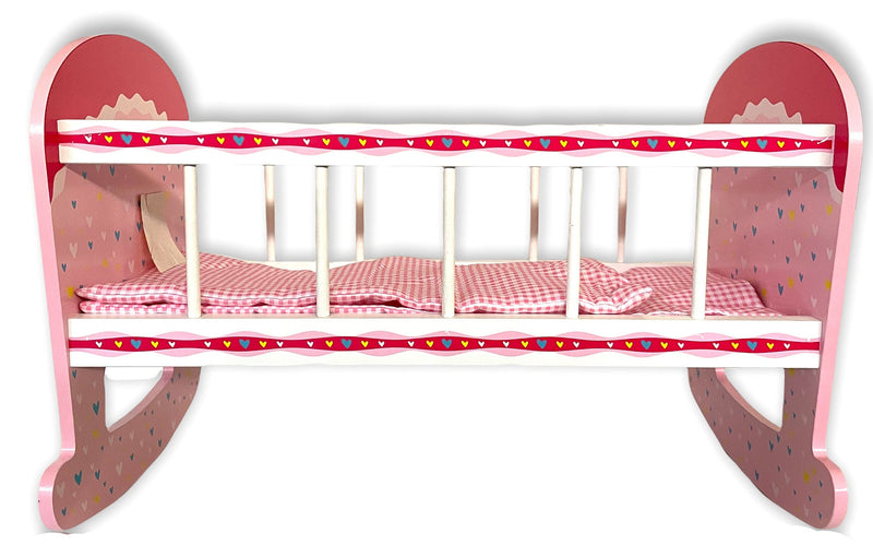 Culla per Bambola 48,5x30x33 cm in Legno