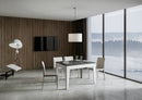 Tavolo Allungabile 120-180x90x77 cm Cico Mix Antracite Spatolato