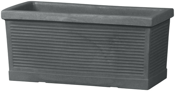 Vase en Résine Tulli Box Millerighe Classic Anthracite Différentes Tailles online