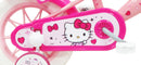 Bicicletta per Bambina 12" 1 Freno Gomme in EVA Hello kitty Rosa