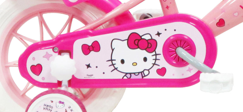 Bicicletta per Bambina 12" 1 Freno Gomme in EVA Hello kitty Rosa