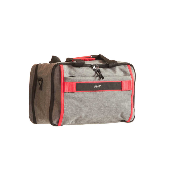 Borsone da Viaggio Bagaglio a Mano Capienza 20 lt Salvaspazio Underseat in Poliestere Ravizzoni Grigio e Rosso acquista