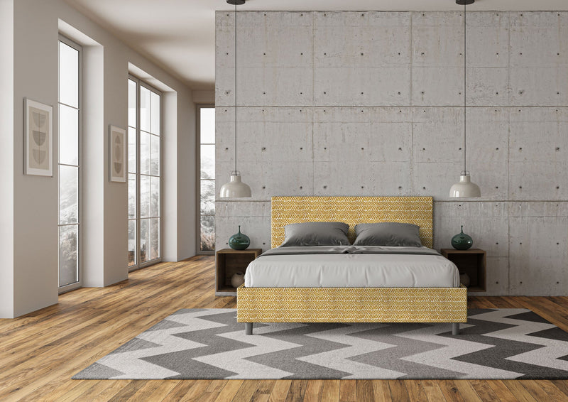 Letto Matrimoniale Adele Aragona 3 Giallo Varie Misure