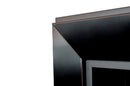 Camino a Bioetanolo da Parete 120x49 cm  Frame 1200 Nero