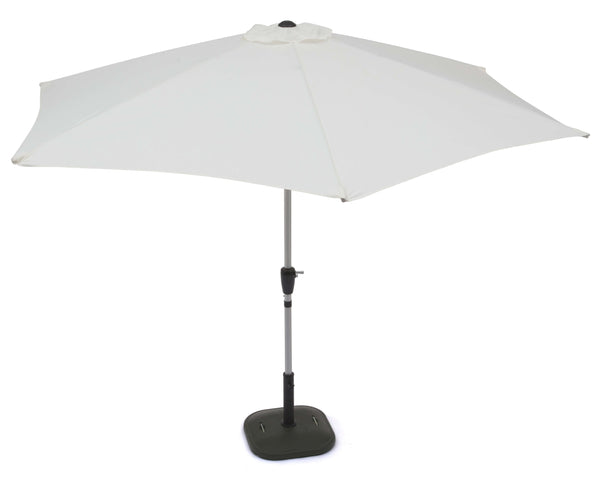Taddei Paris Parasol de jardin en aluminium blanc Différentes tailles online