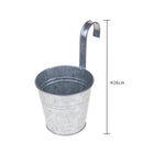 Set 4 Contenitori Decorativo con Gancio 155 H26 cm 