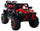 Voiture électrique pour enfants 12V Kidfun Off-Road 4x4 Rouge