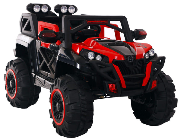 Voiture électrique pour enfants 12V Kidfun Off-Road 4x4 Rouge online