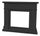 Cadre de sol pour insert de cheminée électrique 95x102x21,5 cm en MDF Sined Lipari Gris