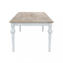 Tavolo Cross 200x100x76 cm  in Legno Bianco