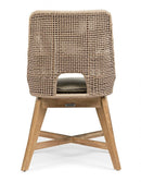 Set 2 Sedie 50x68x86h cm con Cuscini Hesperia Tortora